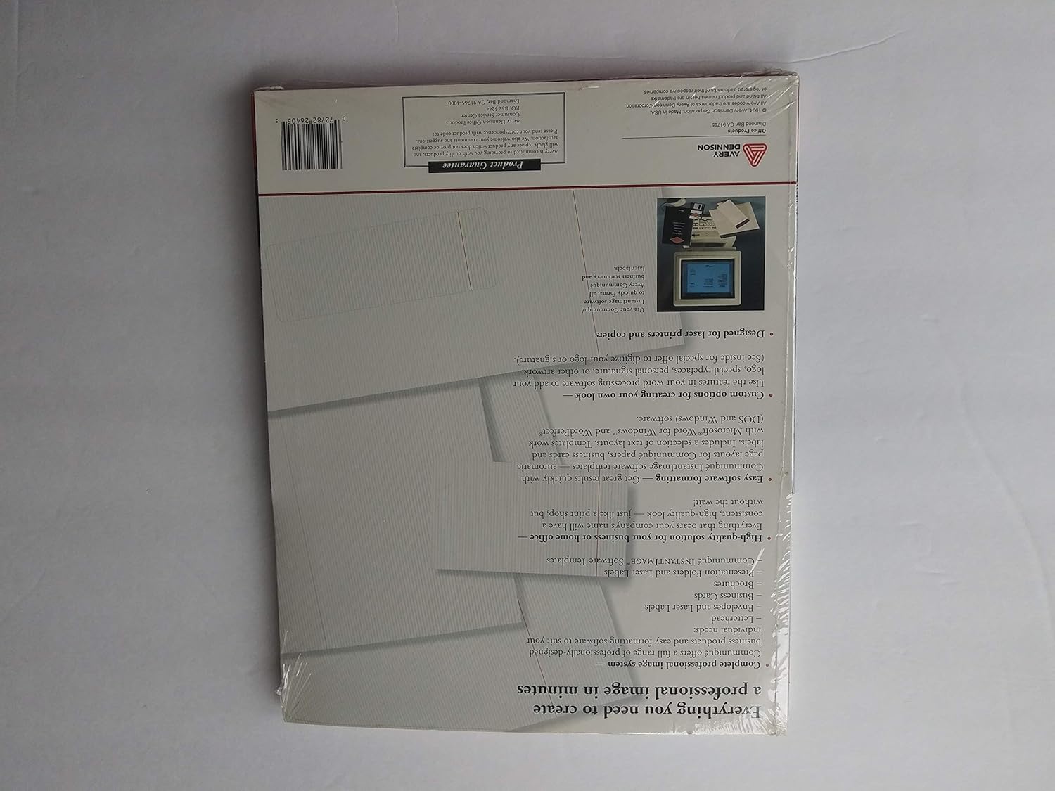 Amazon Com Avery Communique Pinstriped Letterhead For