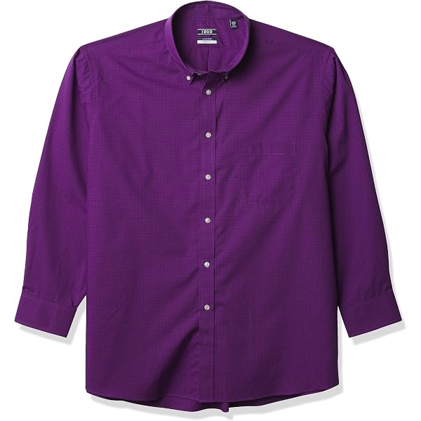 Alfani Men's Croydon Woven Striped Button-Down Shirt – 60% Cotton/40% Polyester, Point Collar, Size XL, Black Printed