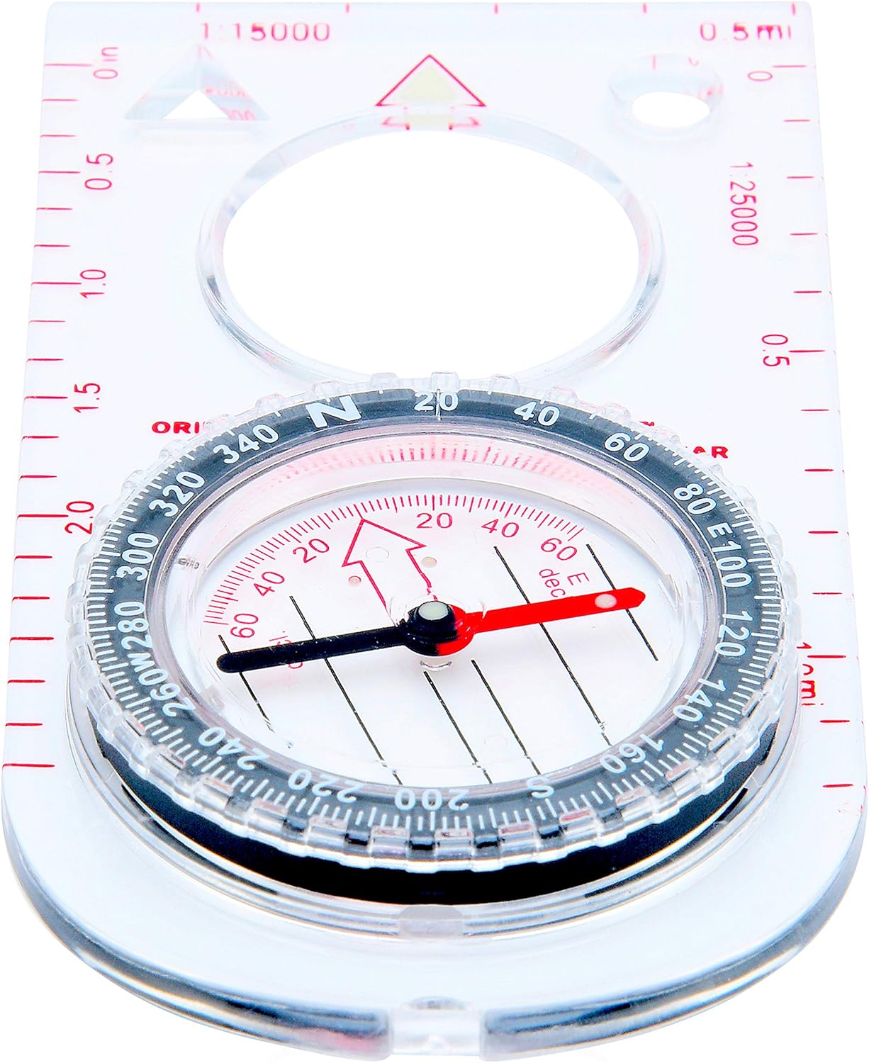 live compass direction on Amazon Com Reliable Outdoor Gear Boy Scout Compass Liquid Filled Rotating Bezel Magnetic Heading For Navigation Orienteering And Survival Clothing