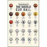VSXLEOZ Vintage Soccer Poster History of The World Cup Gift Canvas Wall Art Aesthetic Decorative Painting Living Roomstyle 12x18inch(30x45cm)
