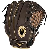 Mizuno Prospect PowerClose Youth Baseball Glove Series I V-Flex Notch I Parashock Palm Pad I Buttersoft Palm Liner