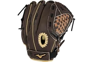 Mizuno Prospect PowerClose Youth Baseball Glove Series I V-Flex Notch I Parashock Palm Pad I Buttersoft Palm Liner