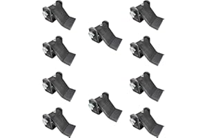 SIDCO SUPPLY 10 Pack - Dump Trailer Hinges - Trailer Door Strap - Heavy Duty – Truck Hinges – Weld On Hinge – Steel Weld On Strap – Leaf Style - Tailgate Hinge for Door Gate Body with Grease Zerk (10 PCS)