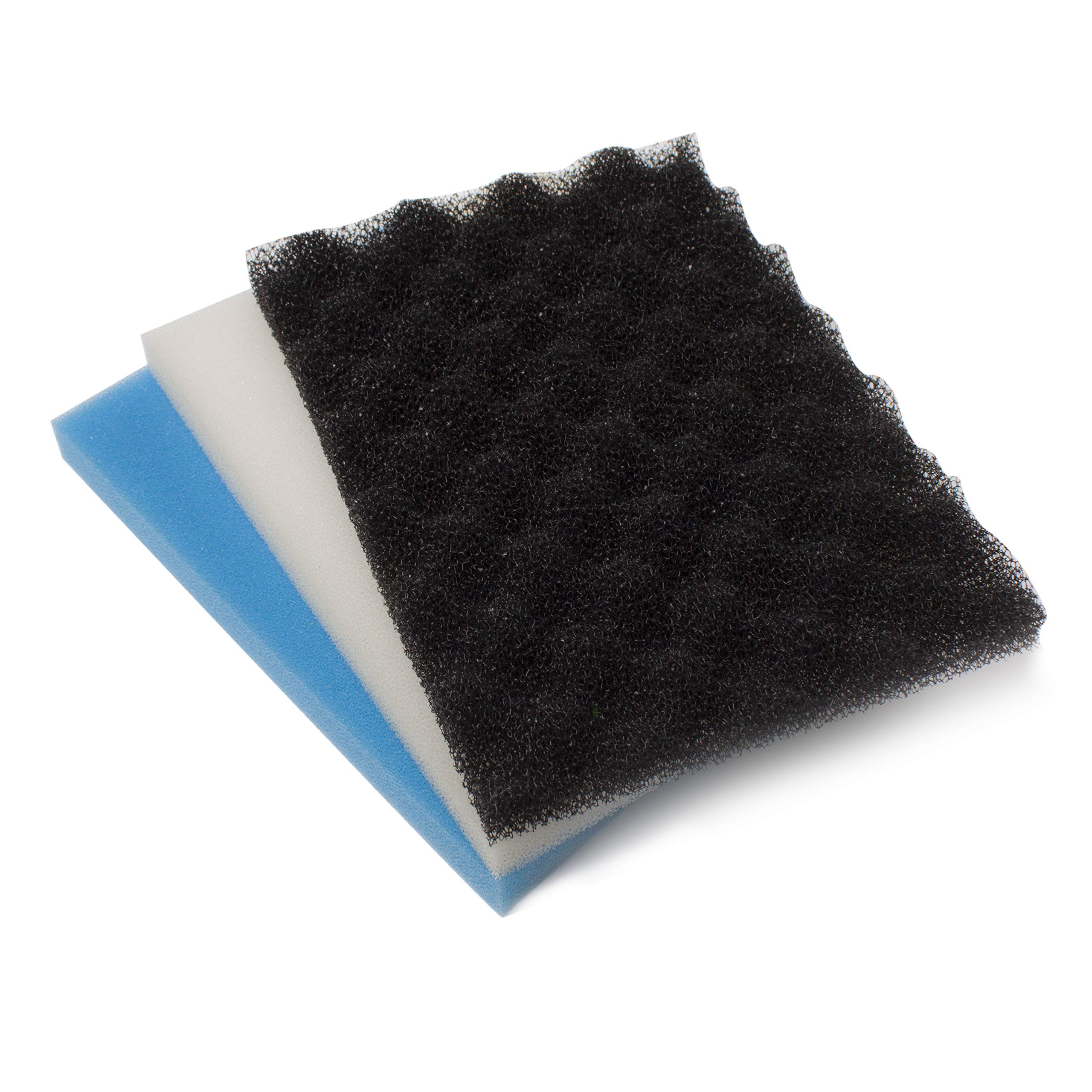 LTWHOME Replacement Foam Set Compatible with Blagdon Mini-Pond Filter 4500L and 6000L Models (Pack of 1 Set)