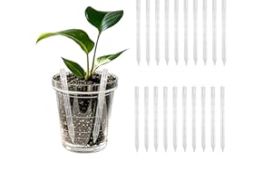 VR8 YUANNUO Plant Aeration Tubes for Pots -Root Rot Prevention,Prevent Overwatering for Healthy Roots. Plant Accessories,5.9 Inch Length Suitable for All Types of Flower pots (5.9-inch, 6)