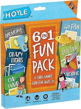 Hoyle Kids 6 in 1 Fun Pack- Card Games