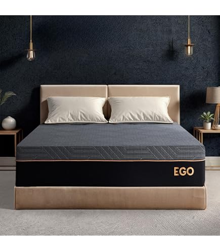 Amazon.com: Vibe Gel Memory Foam 12-Inch Mattress Wood Slat