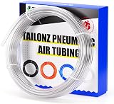 TAILONZ PNEUMATIC 8mm PU Air Tubing 10m Flexible 1 MPa Working Temp -20 to 80C