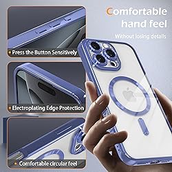 IAIYOXI Magnetic Clear Case for iPhone 13 Pro with
