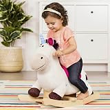 B. toys Unicorn Rocker Dilly Dally Wooden Ride On Toddler Toy 18+ Months view 2
