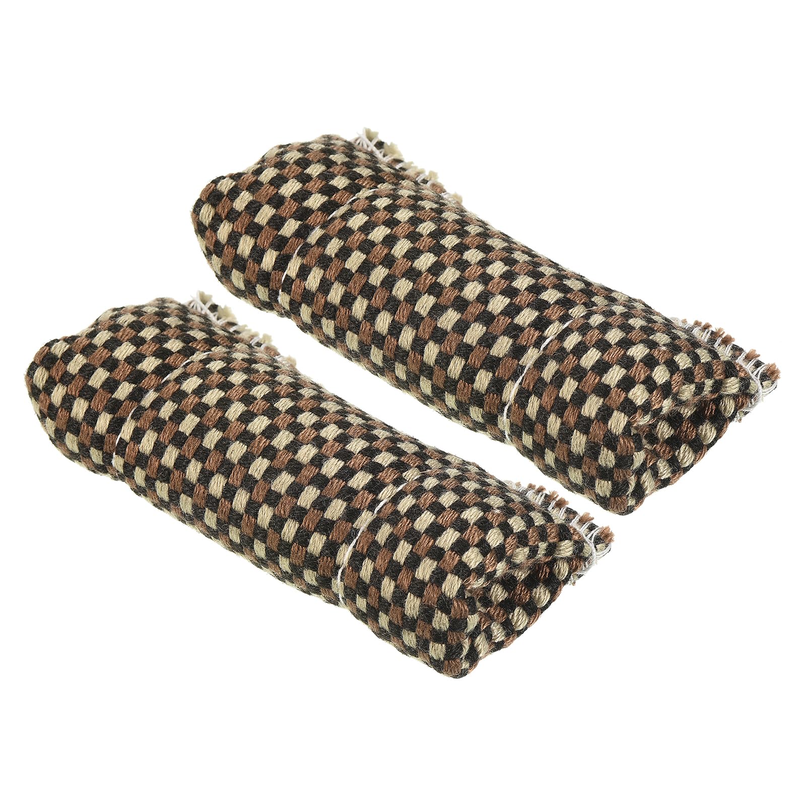 PATIKIL Billiard Cue Cleaner, 2 Pack Pool Shaft Cleaner Cloth Snooker Shaft Burnisher Cleaning Tool Towel Cloth for Billiards Cue Cleaning, Brown