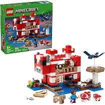 LEGO Minecraft The Fox Lodge House 21178 Animal Toys with Drowned