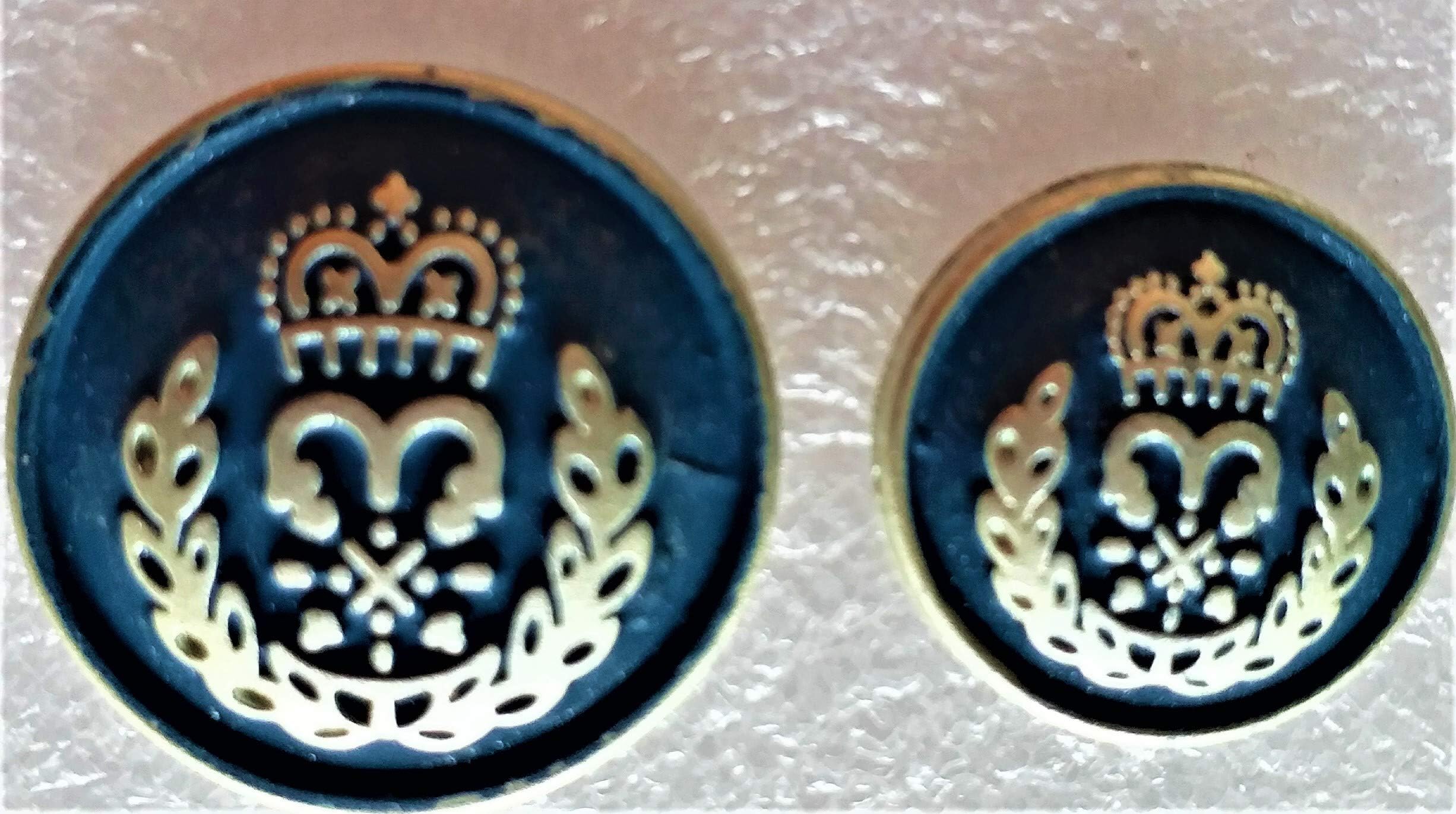 Aswani Metal Buttons for Coat/Jacket/Suits/Shirts for Men Set of 12