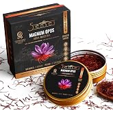 5Senses Kashmir Mongra Saffron Threads, Grade A, Single Origin, (1 Gram / 0.035 Oz, Kashmiri Mongra Saffron)