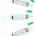 TechDiamondTools Kit of 3 Diamond Lapping Paste Polishing Compound USA Made 800 1500 2000 Grit Lapping Compound for Rock Glass Metal Jewelry Resin Marble with 10% of Diamond Powder
