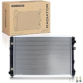 A-Premium Engine Coolant Radiator Assembly with Transmission Oil Cooler | Compatible with Ford Escape 2001-2007 &amp; Mazda Tribute 2001-2006 &amp; Mercury Mariner 2005-2007, V6 3.0L Only, Replace YL8Z8005LB