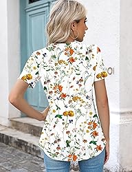 Kistore Womens Plus Size Short Sleeve Crew Neck