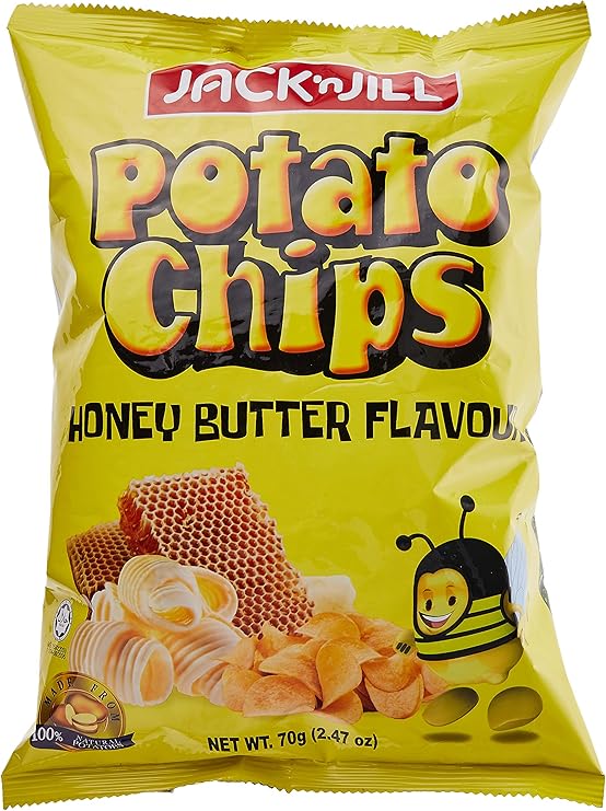 Jack'n Jill Potato Chips Honey Butter, 70g Amazon.sg Grocery