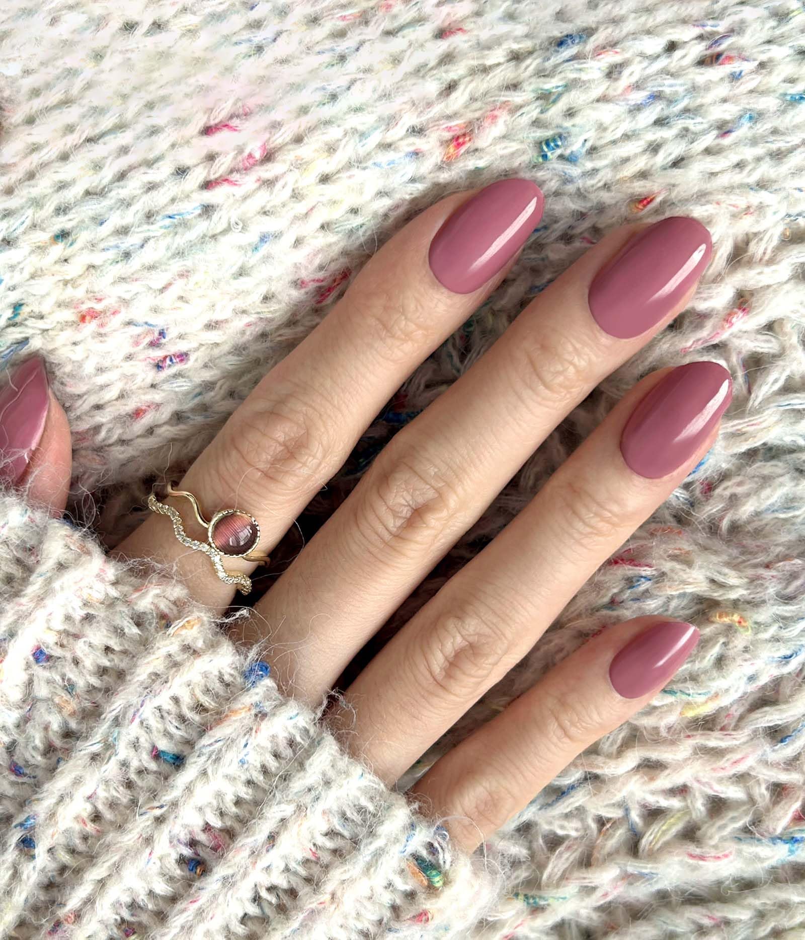 ruyeefam Nail Polish Strips - 22 Pcs Salon Quality Gel Nail Stickers - Long Lasting Wraps (Drama Queen Jam Pink) - Image 5