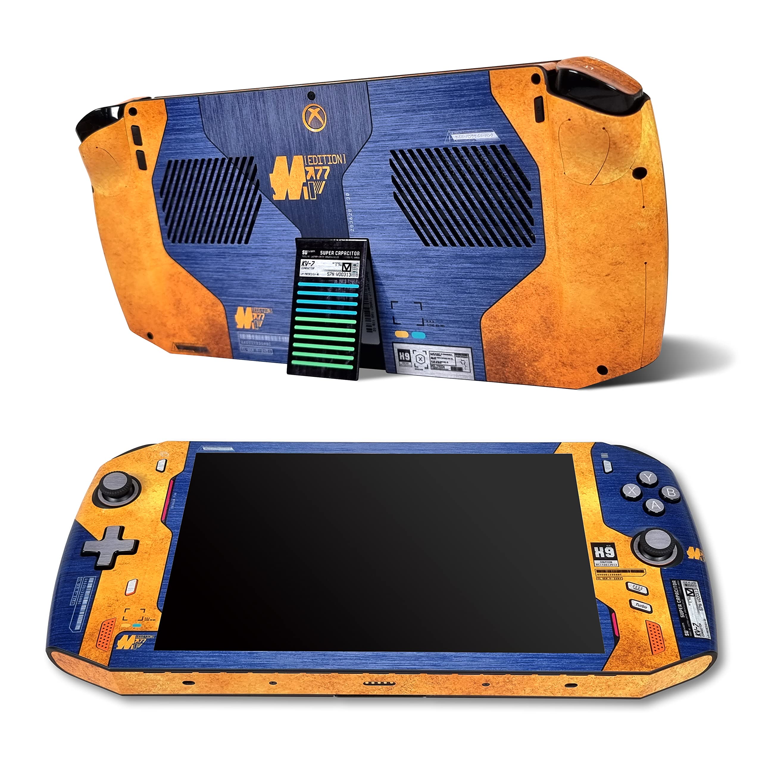 Compatible skin for OneXPlayer 1S, Cyberpunk edition, Full wrapping matte vinyl skin for OneXPlayer 1S (Designed by POP SKIN)