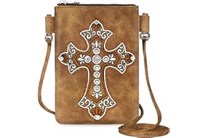 Montana West Crossbody Cell Phone Purse for Women Western Shoulder Bag with Strap