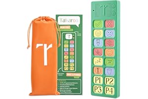 Talkaroo AAC Device for Autism - AAC Communication Device for Nonverbal Kids and Adults - 4 Programmable and 12 Pre Set Iconic Buttons with Adjustable Volume - Used in Classrooms for Speech Therapy