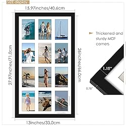 DUENPY 14x26 Collage Picture Frame 4x6 Collage