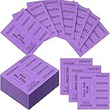 Kosiz 504 Sheets 5 Bid Raffle Ticket with Different