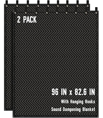 Amazon.com - Suvony 2 PCS Large Sound Dampening Blanket,96