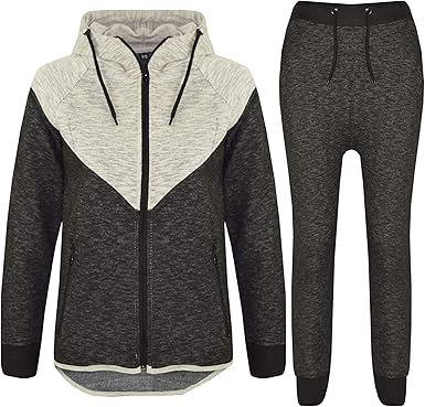 grey hooded tracksuit