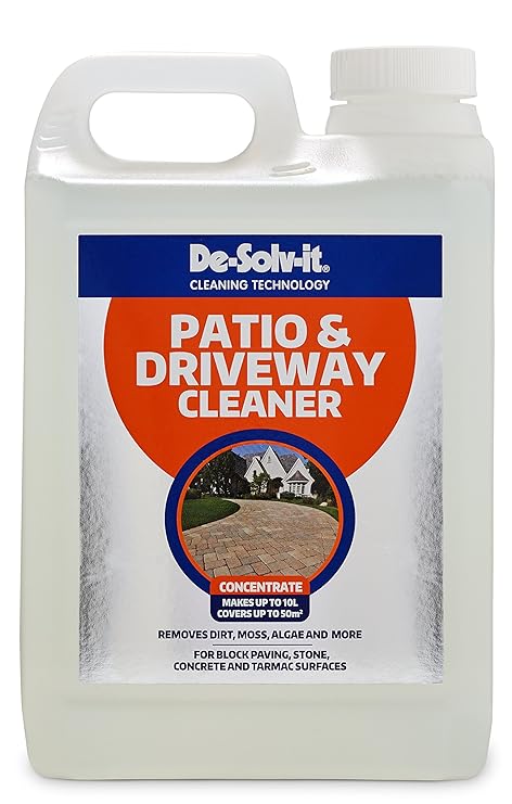 De Solv It Patio And Driveway Concentrate Cleaner Amazon Co Uk