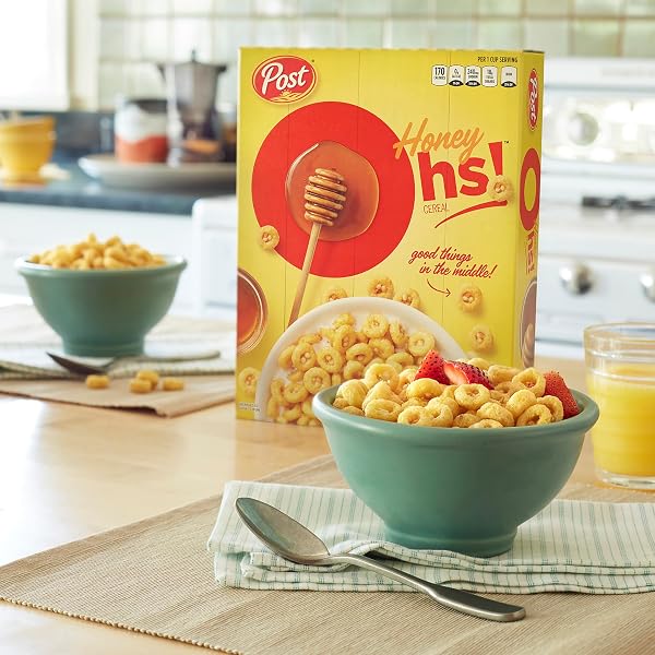 MALT-O-MEAL GOLDEN HONEY O’S BREAKFAST CEREAL WITH SWEETENED CORN, OATS, AND RICE, LARGE SIZE FOR FAMILY, 30 OZ RESEALABLE BAG
