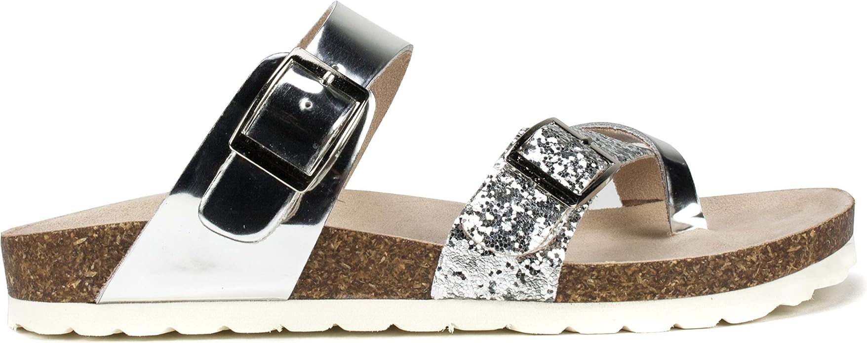 white mountain women's gracie flat sandal