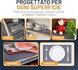 Linda's Essentials Kitchen Drawer Liner 44.5x500 cm Non-Slip Grey EVA view 7
