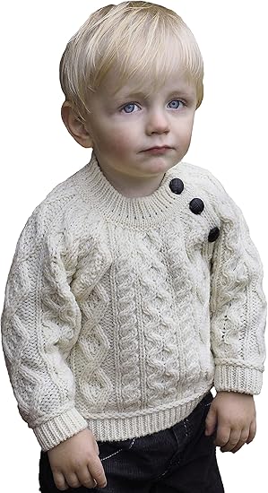 baby irish knit sweater