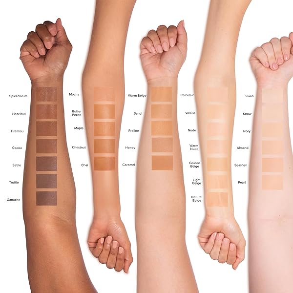 TOO FACED BORN THIS WAY NATURAL FINISH LONGWEAR LIQUID FOUNDATION | MEDIUM-TO-FULL COVERAGE | HYDRATING + OIL FREE, 1 FL OZ, SNOW