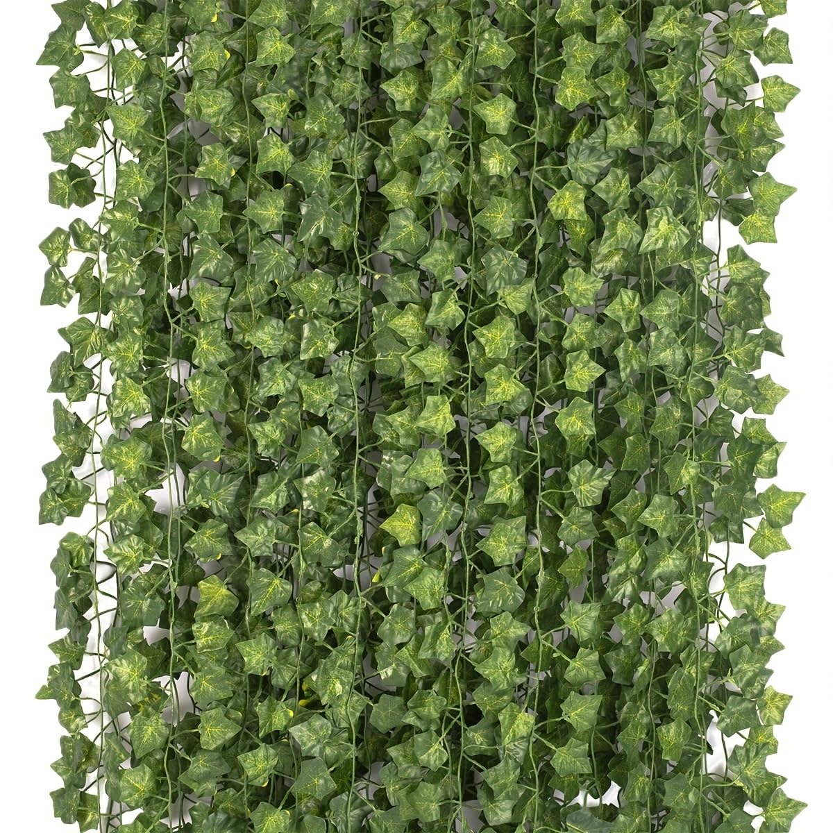 ARIATI 12 Pack 84 Feet Artificial Ivy Fake Vines for Room Decor Artificial Garland Ivy Plant Home Kitchen Party Wedding Wall Decoration