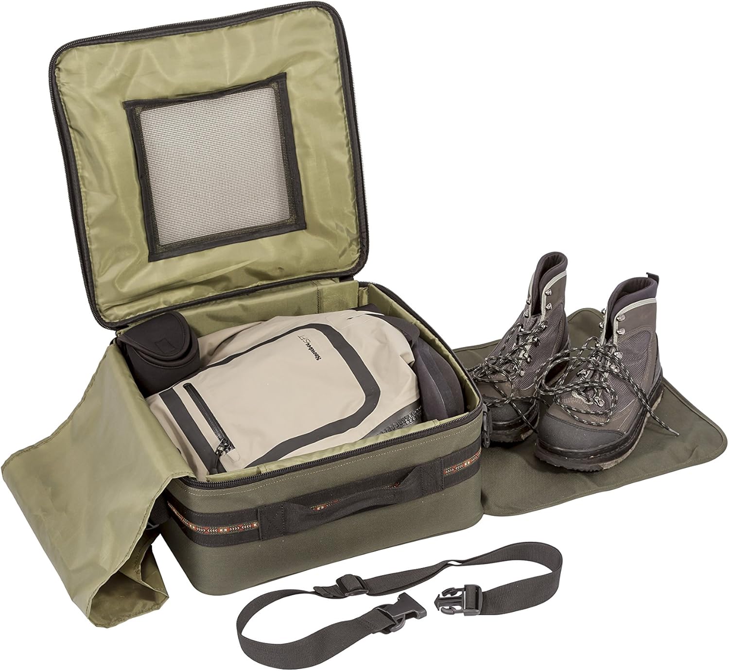 SNOWBEE Fishing Wader Bag (16" x 16" x 7") Sports & Outdoors