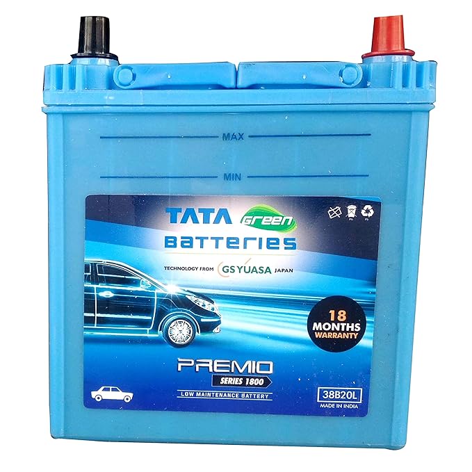 Tata Green Batteries 38bl Bh Series 2424 12v Utility Vehicle Battery No Exchange Of Old Battery Amazon In Car Motorbike