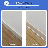 Zayejod Grey PVC Quadrant Trim 2.5M Self Adhesive Beading 12mmx6mm view 5