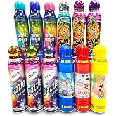 LUCKY LADY DAUBER CO Dab O Ink, Sunsational, Dab O Ink Dazzle and Super Bright Bingo Daubers Bulk 3 oz. 12-Pack - Special Variety Pack of Colors, Styles - Bingo Markers for Adults