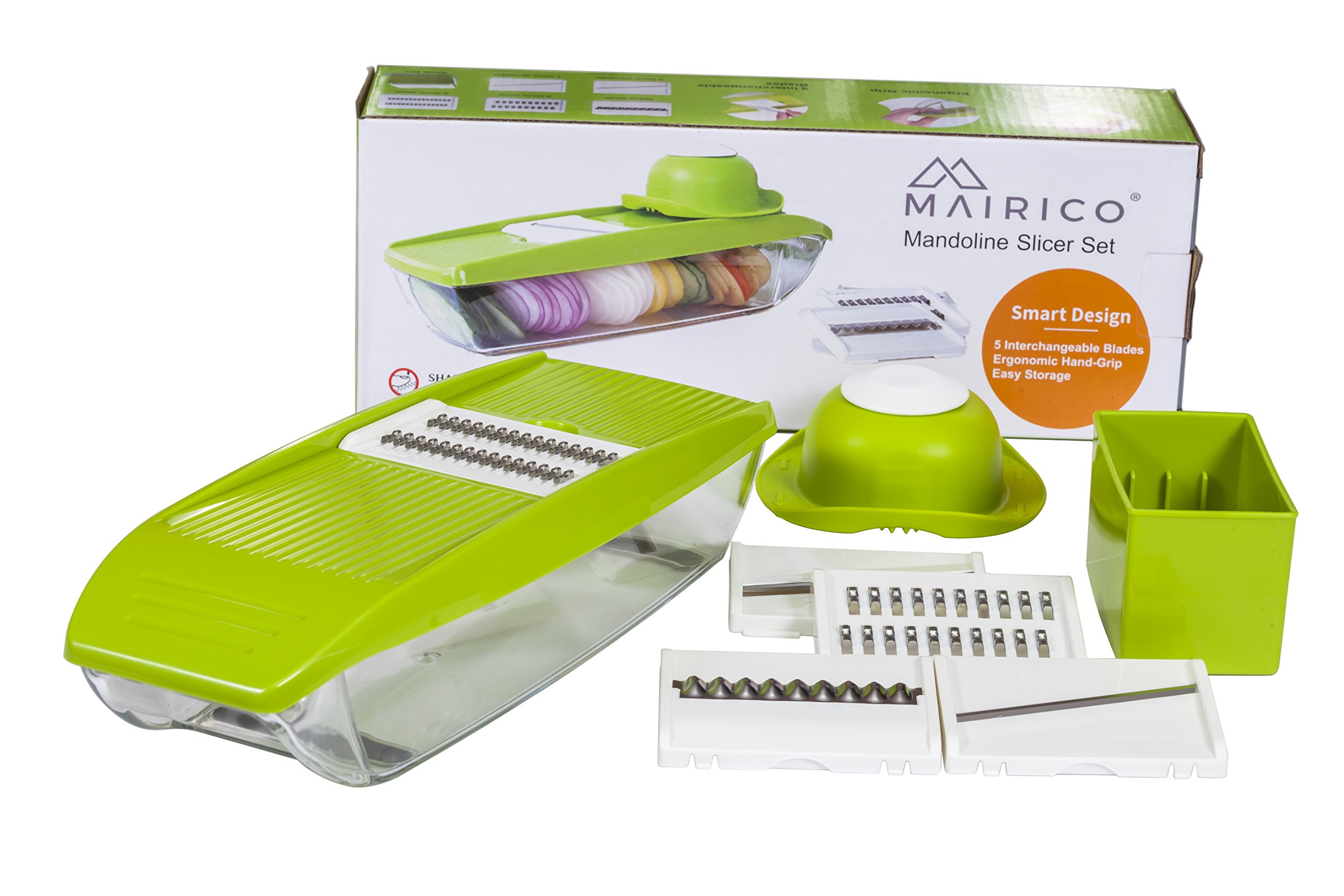Buy MAIRICO Mandoline Slicer with Container Premium Julienne