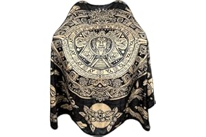 Pelocapa Men's Barber Cape, Large Waterproof Hairdressing Cape Gown Apron for Hairstylist - 63' 56'