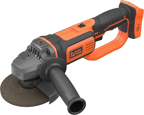 Black Decker Bcg720n Xj Meuleuse D Angle Sans Fil 8 600 Trs Min Changement D Accessoire Avec Outil 1 Disque De Tronconnage Livree En Sac De Rangement 18v Orange Noir Sans Batterie Amazon Fr Bricolage