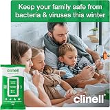 Clinell Universal Cleaning and Disinfecting Wipes Home Pack 16 70 XL view 3