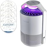 The Original Katchy Indoor Insect Trap - Fan Powered with UV Light - Fruit Fly Traps for Indoors - for Fruit Flies, Gnats, Mo