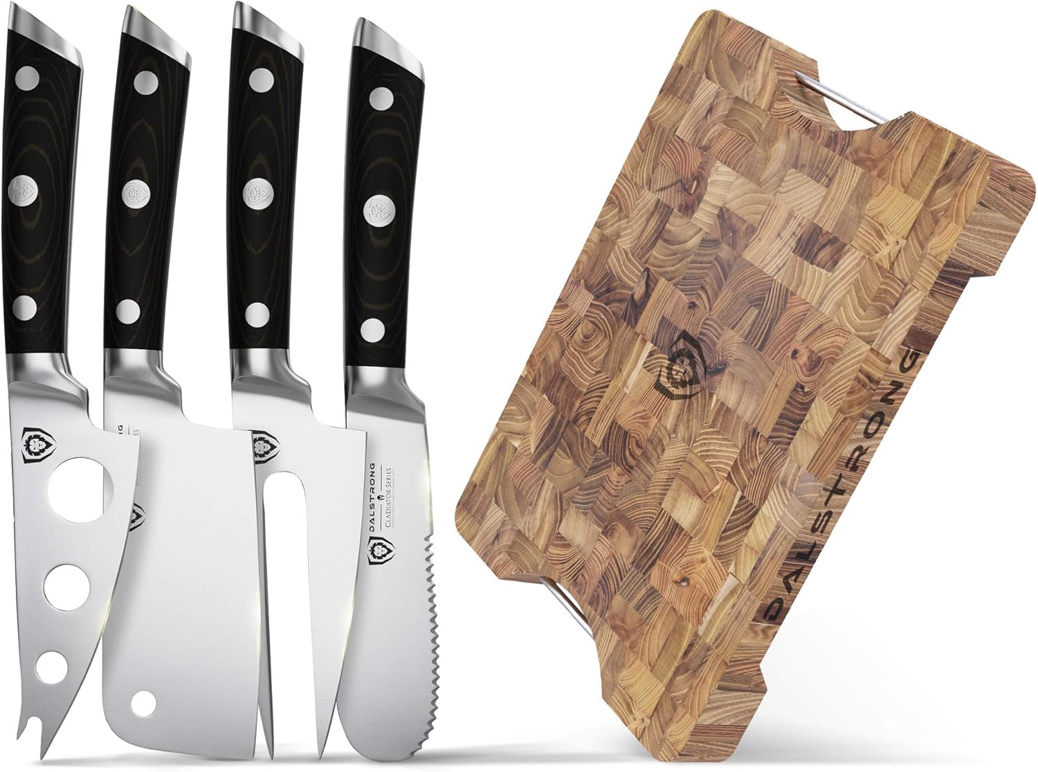 The Gladiator Series 4Piece Charcuterie & Cheese Knife Set