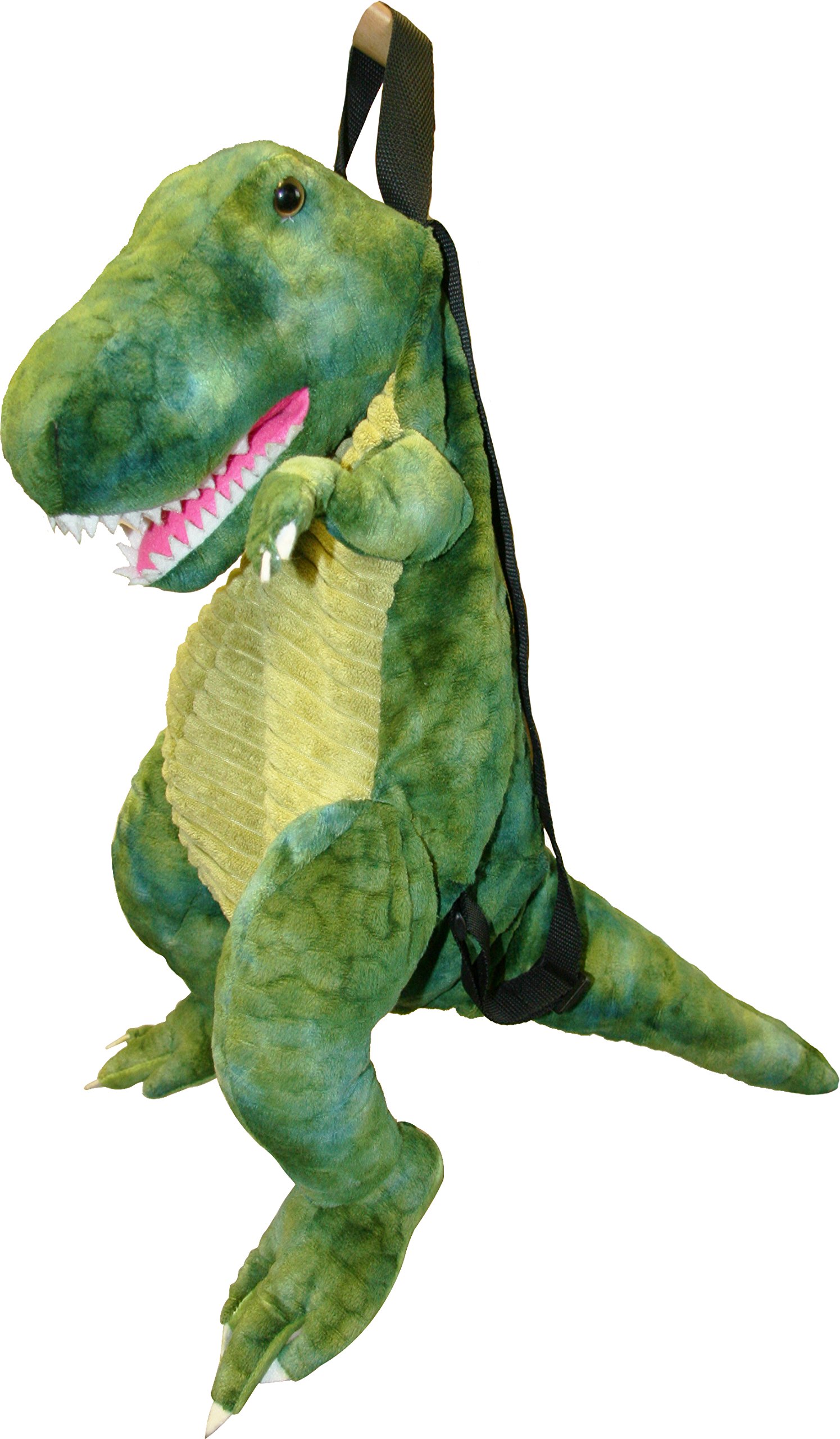 Great Gizmos WY0004NHM T-Rex Dinosaur Backpack Green Children's