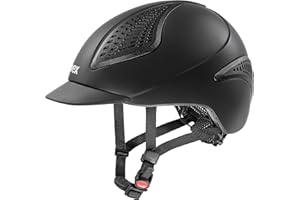 uvex exxential III - Lightweight Unisex Riding Helmet - Individual Size Adjustment