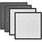 HOAXCINN Replacement HEPA & Activated Carbon filter Compatible with AirFanta 3Pro Air Purifier, 4 Pack